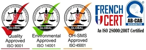 Primamas ISO Certification 9001,14001,45001,28000 